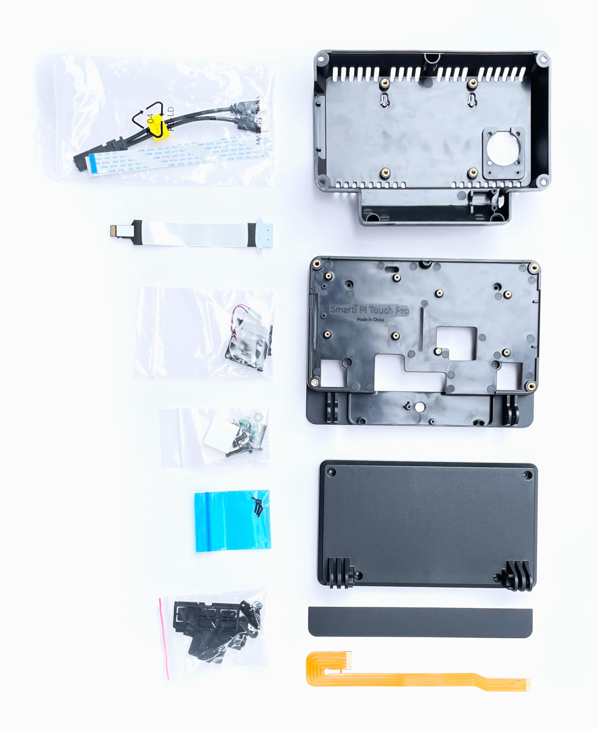 SmartiPi Touch Pro 2 for Raspberry Pi 4 and 5 (Large - with External Micro SD Card Access)