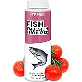 Fish Emulsion Fertilizer – Liquid Organic Fish Emulsion Fertilizer for Plants & Vegetables, 8 oz