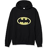DC Comics mens Batman Basic Logo Mens Pullover Hoodie