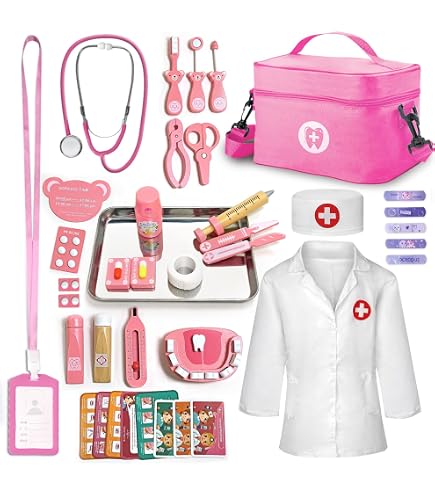 Amazon.com: XZZO Kids Dentist Play Set, 48 Pcs Doctor Kit for