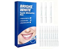 Hedhedhed Teeth Whitening Pen - Professionally Stain Removal Teeth Whitening Gel Formula, No Sensitivity Effective Teeth Whitener, Mint (0.11 Fl Oz (Pack of 12))