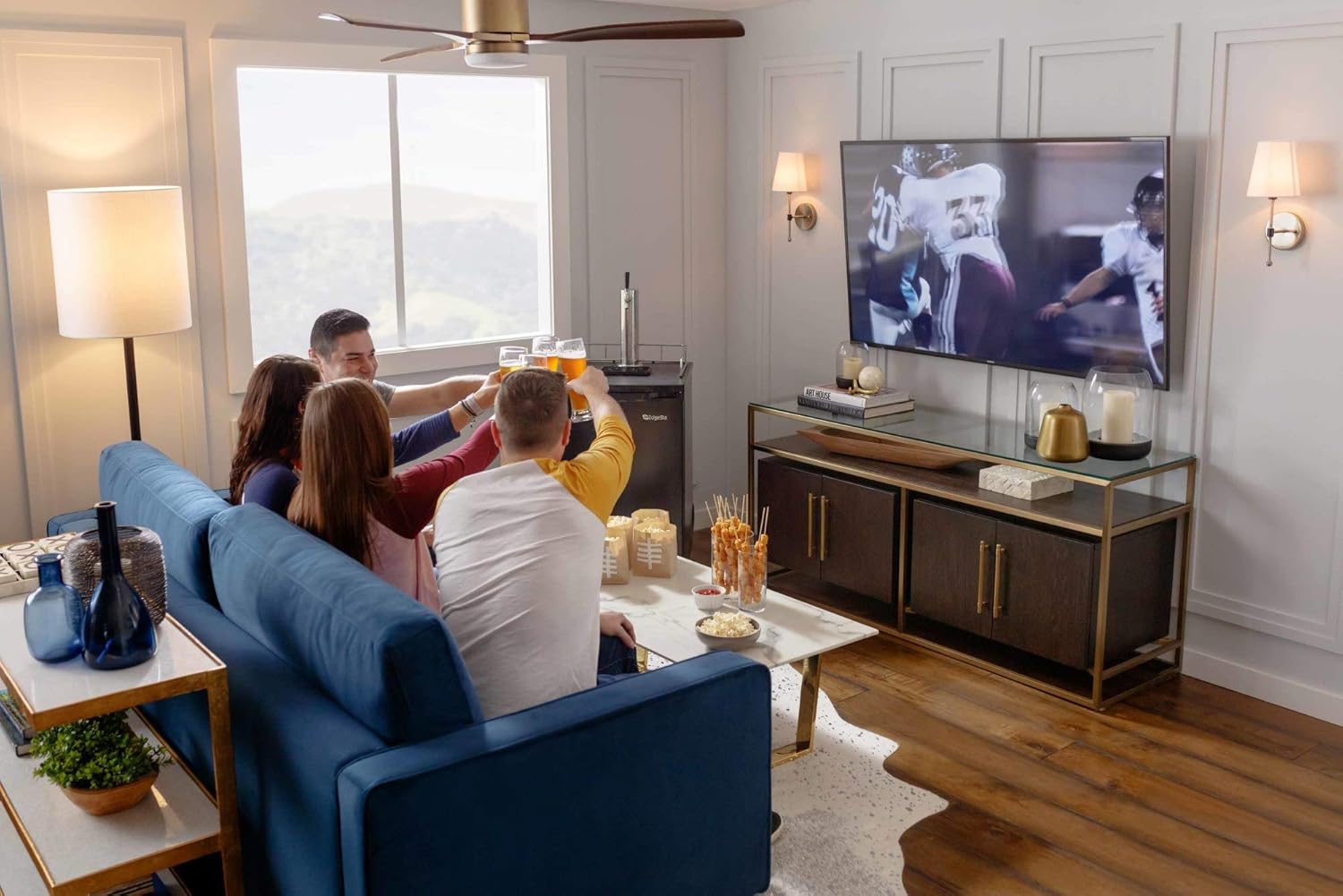 edgestar kc2000 full size kegerator and keg beer cooler