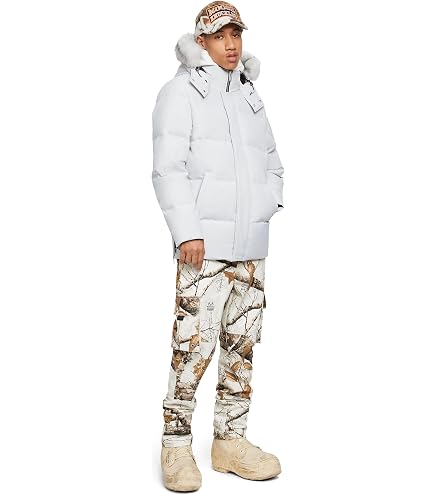 Amazon.com: Moose Knuckles Men's Down 3/4 Jacket, Navy/White
