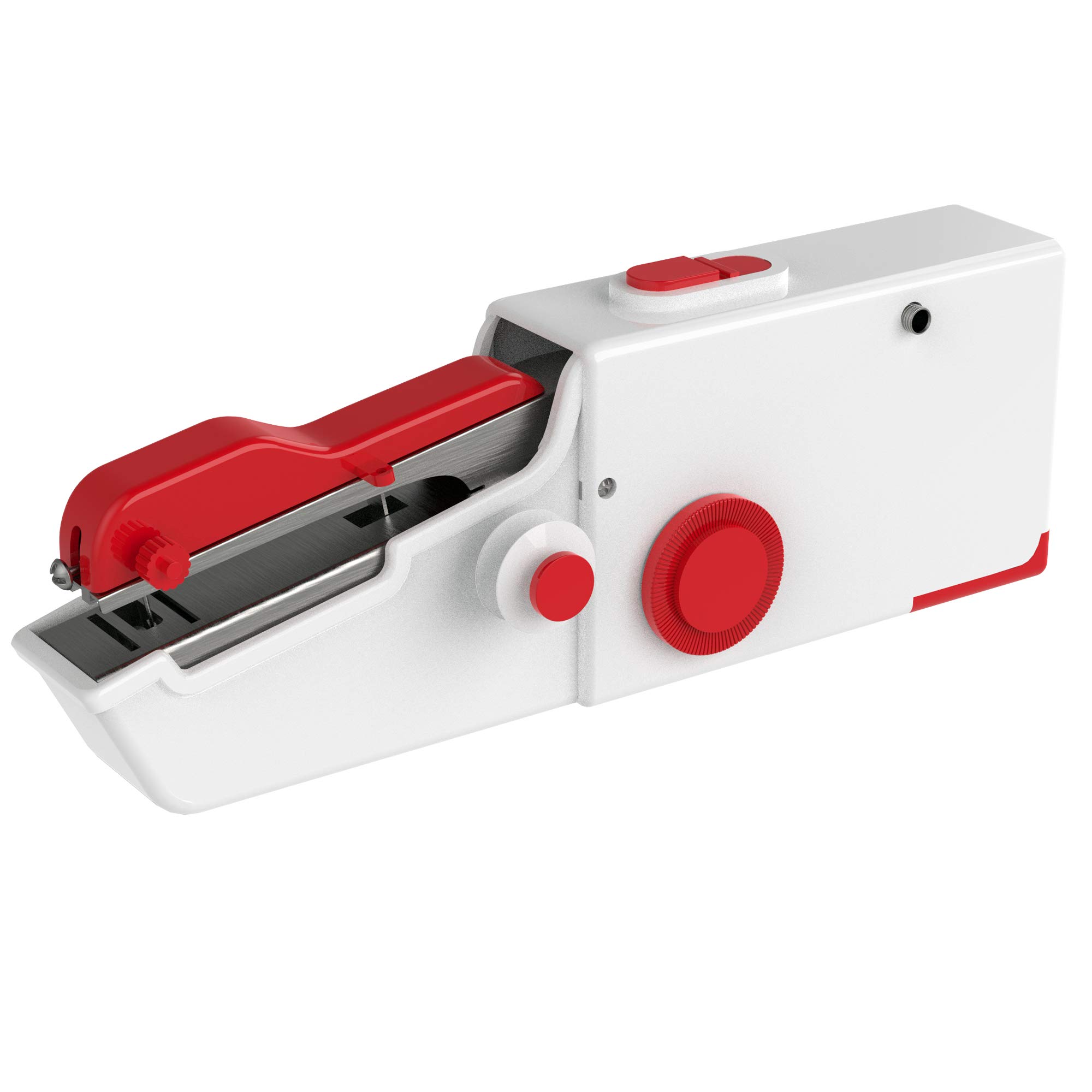 VO design Cenocco CC9073-RD Portable Beginner Mini Manual Sewing Machine Red