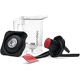 Blendtec 37oz* Twister Jar (Clear), Spetacula Spatula &amp; Mini Gripper Lid
