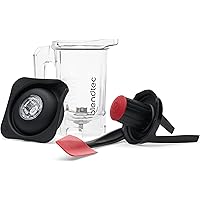 Blendtec 37 oz Twister Jar - Blender Jar Set for Shakes, Smoothies, and Thick Blends - Compatible with Blendtec Blenders - 16