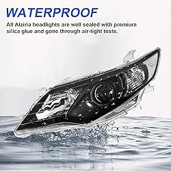 ALZIRIA Headlight Assembly Compatible With 12 2012