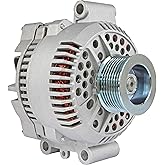 DB Electrical Alternator for Ford Auto and Light Truck E-150 | OEM replacement, fits E-150, replaces AC DELCO 334-2253 334-2254 334-2255, for auto and light truck, Alternator, 400-14160