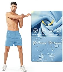 NORTHYARD Men's Athletic Running Shorts Quick Dry