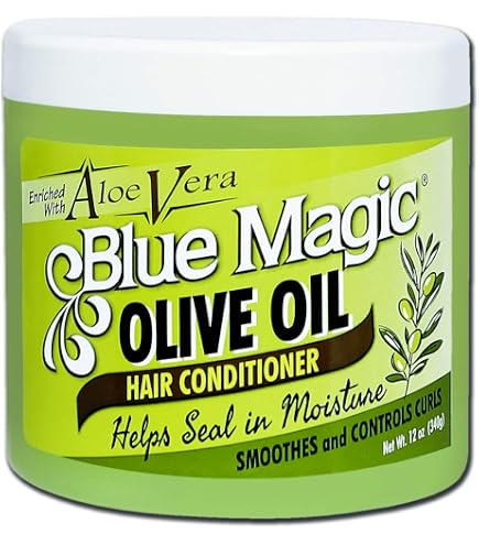 Blue Magic Leave-In Condition Olive Oil Styling 13.75 Ounce (Pack of 3) : Beauty & Personal Care
