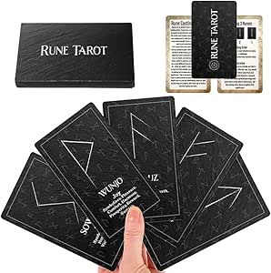 Amazon.com: Caspian Enterprise Viking Rune Tarot Deck with Instructions ...