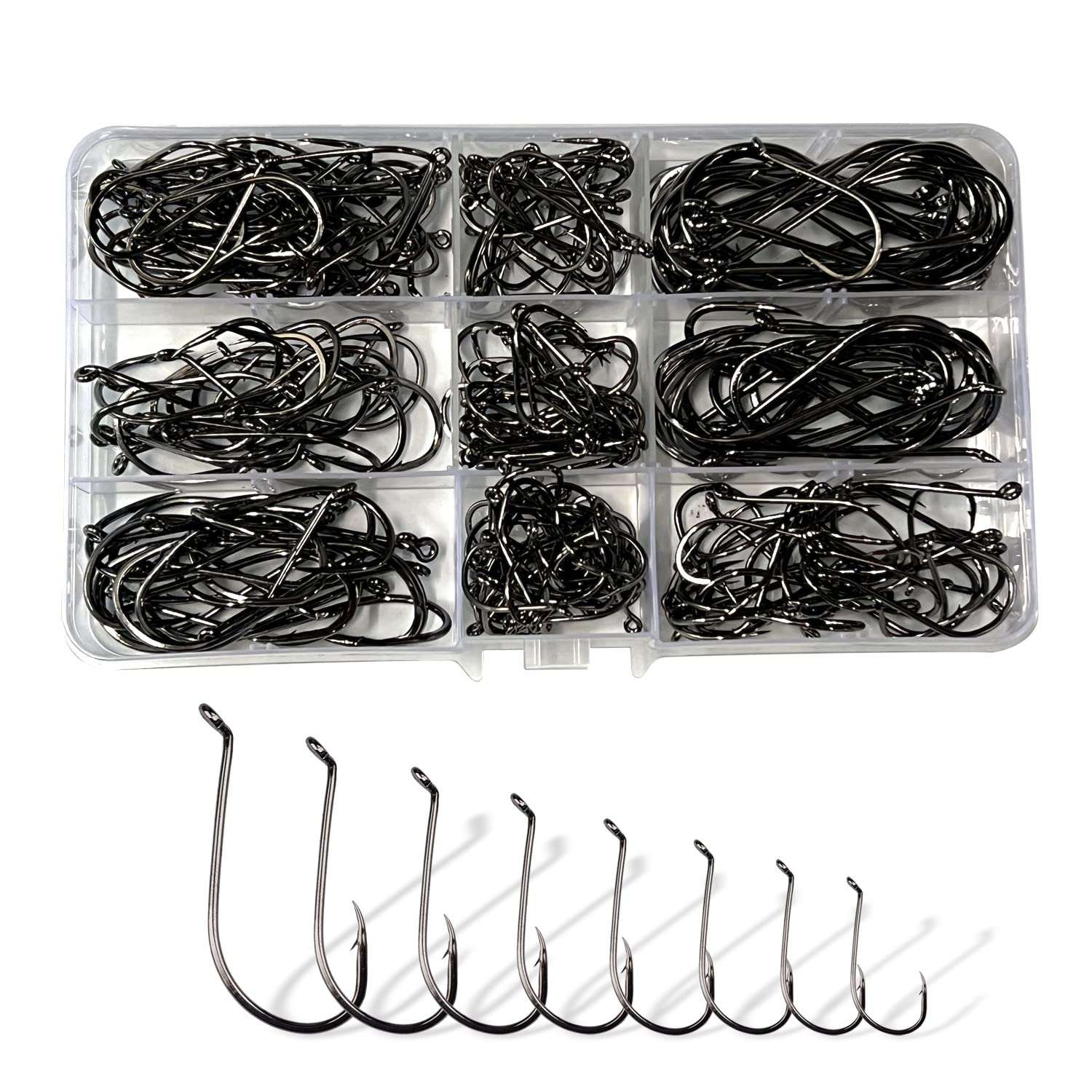 Dingbear 250PCS Haddock Fish Hook Fishing Hooks