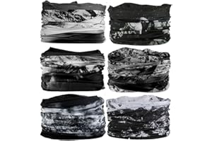 MOBEST Neck Gaiter Mask Face Scarf Bandana Tube Cover Headwear Balaclava Headband Headwrap for Men and Women