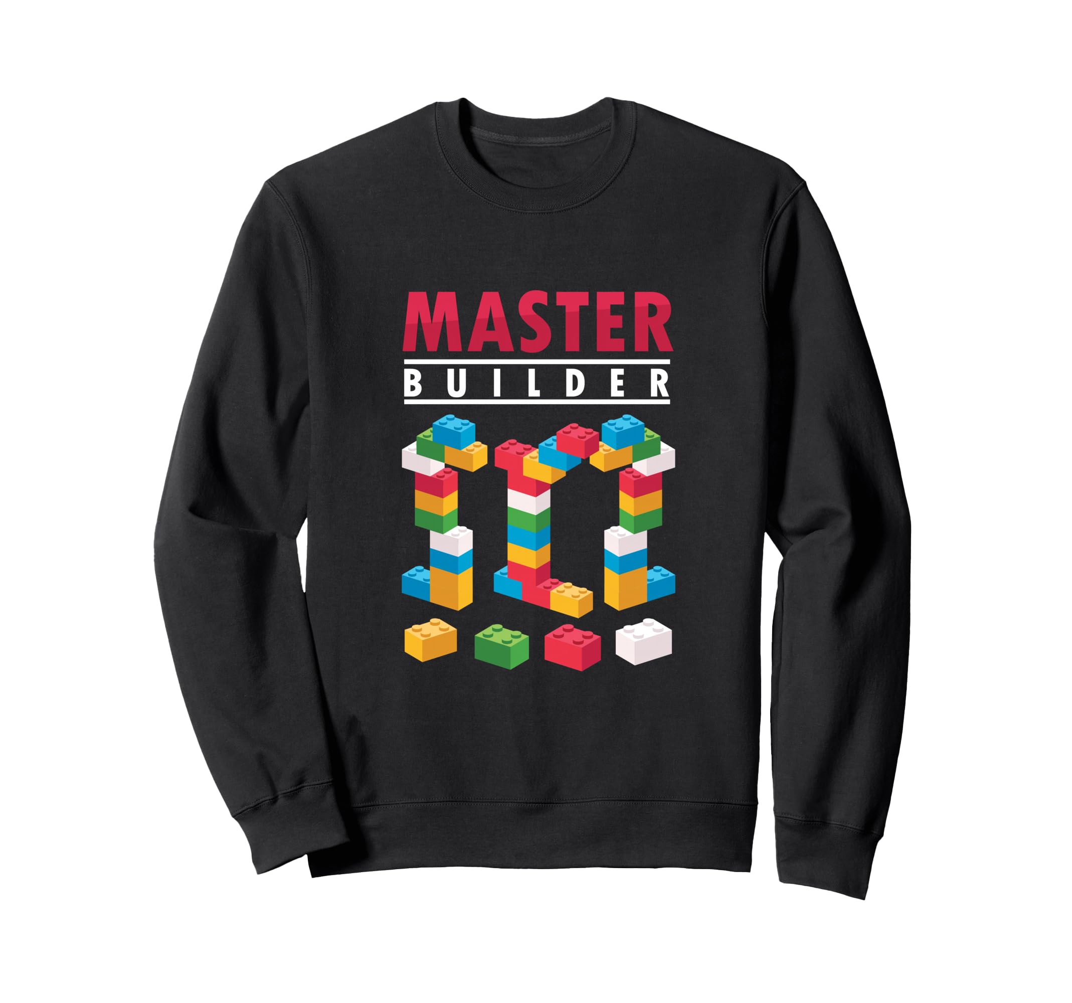 Cool Builder Colourful Building Blocks Brick Building Block Sweatshirt