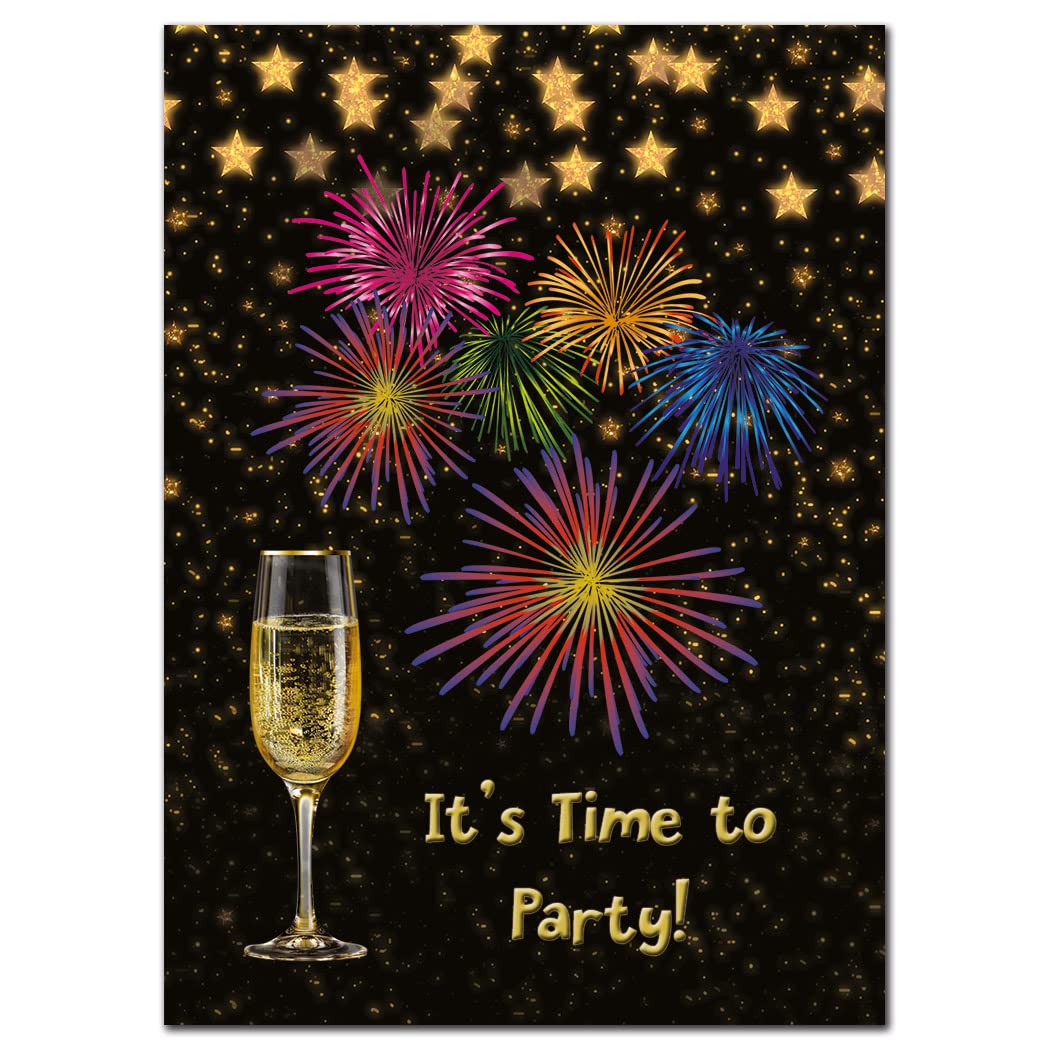 Cheap Packs Party Invitations - Men or Women - Unique Pack of 16 invitation cards with envelopes - Ready to Write Invites - House warming, Anniversary’s, Celebrations, Stag, Hen, leaving and Birthdays