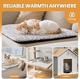 MORA PETS Self Heating Cat Bed 74x47cm Washable Non-Slip Cover view 6