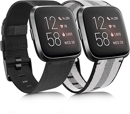 fitbit versa woven band amazon