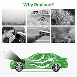RVgolf Engine+Cabin Air Filters Fit for 2018-2023