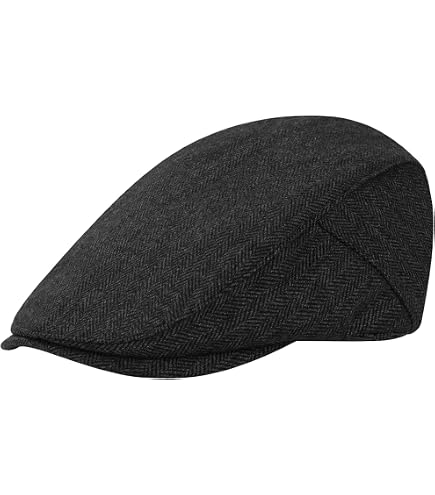 Wool Blend Newsboy Cap for Men Irish Cap Newsboy Hat Newsies