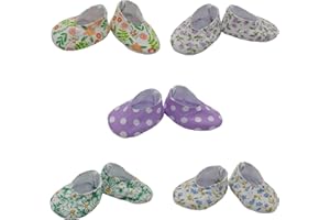 Xunwa Baby Dolls Shoes for 14 Inch Alive Dolls , Dolls Shoes for 14 Inch-15 Inch Reborn Baby Dolls