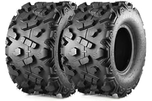 MaxAuto 16x8-7 ATV Tires 16x8.00-7 Go-Kart Tires AT16x8-7 Mini Bike Tire 16x8x7 UTV Off-Road Tire,6Ply Tubeless,2 Pack