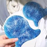 MANTIANXINGSHENL 2pcs Laundry Balls Hair Collector Washing Machine Pet Hair view 2