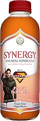 SYNERGY The Real Kombucha - Peach Paradise - 16 fl oz Bottle - Raw Probiotic Drink for Gut Health and Immune Support