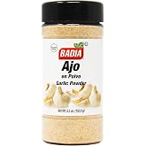 Badia Garlic Powder, 5.5 oz &ndash; Garlic Powder for Cooking | Garlic Powder For Cooking, Seasoning &amp; Spice Blends, Freshly Ground And Flavorful