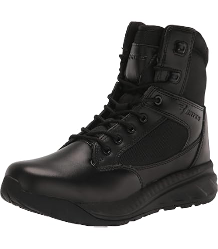 Bates Taser Men\'s Waterproof Biker Boots ST250 Taser Waterproof Leather Riding Boots Men main image 3