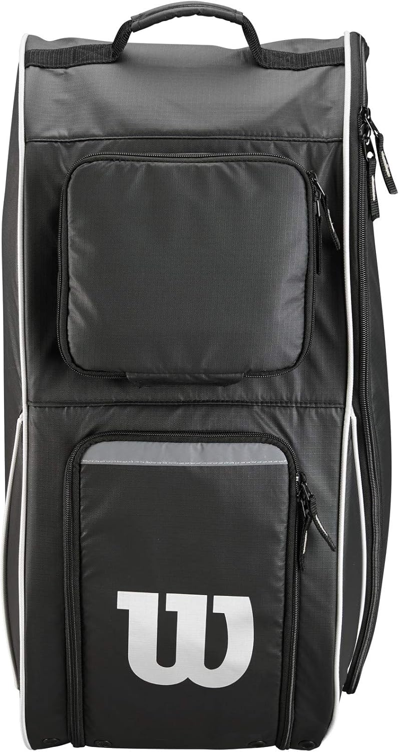 Wilson Tackle Football Player Equipment Bag Black, 12"L x 14"W x 24"H