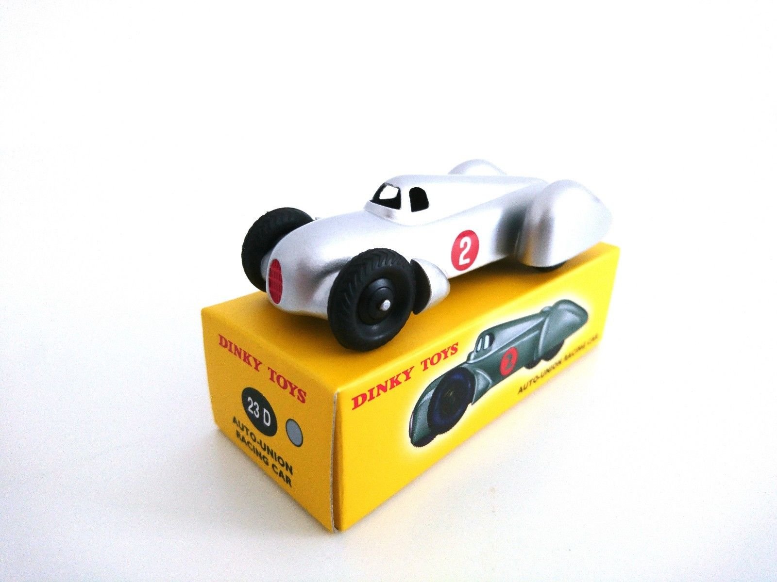 Générique AUTO UNION RACING GRISE - ATLAS DINKY TOYS - NOREV COLLECTIBLE CAR - 23D