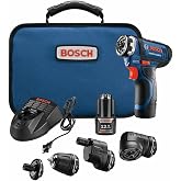 Bosch GSR12V-140FCB22-RT 12V Max FlexiClick 5-In-1 Drill/Driver System (Renewed)