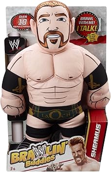 stuffed wrestler toy