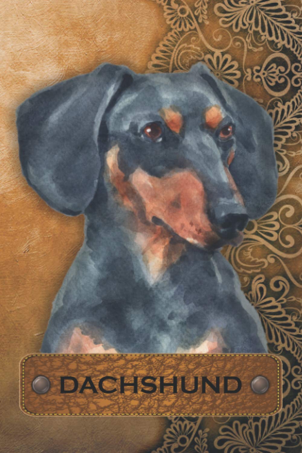 Dachshund Notebook: Adorable 6x9 120 page Wiener Dog Composition Notebook Diary Journal