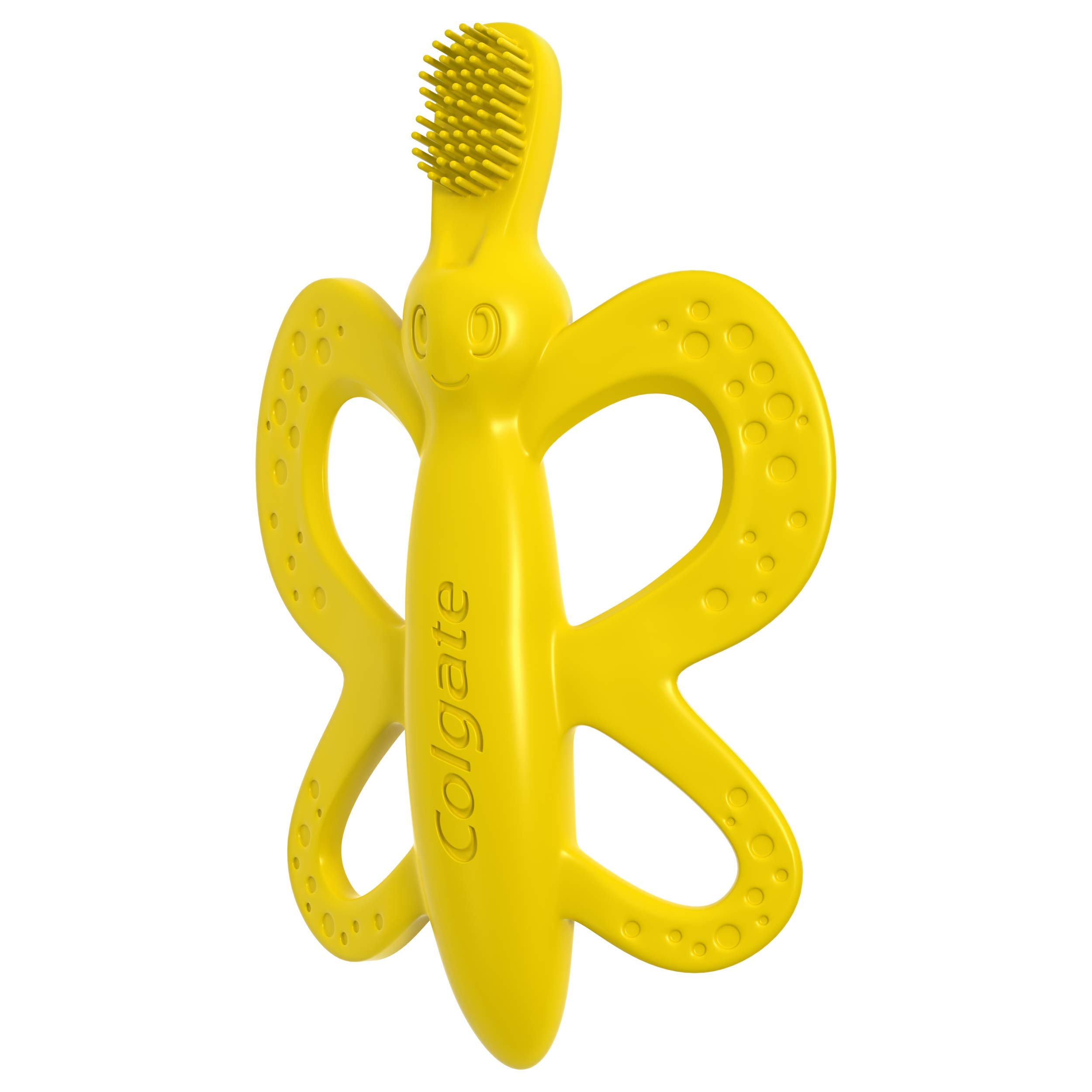 Colgate Baby Toothbrush and Teether, BPA Free â€“1 Count (Pack of 2)