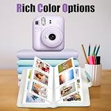 Riosin 108 Pockets Mini Album for Instax Mini 12 11 9 7+ Link 2 Lilac view 7