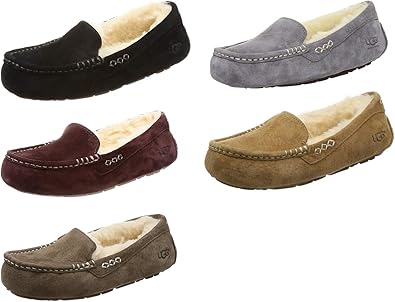 Amazon セレブル アグ Ugg モカシン レディース Ansley ムートンシューズ 本革 スエード シープスキン スリッポン アンスレー 3312 並行輸入品 Celeble セレブル モカシン