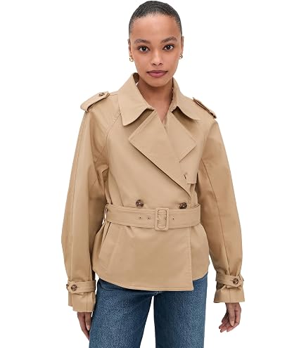 Amazon.com: Z SUPPLY Women's Dorian Trench, Grape Leaf, L