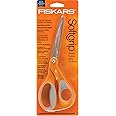 Fiskars 8-Inch Softgrip Scissors,Orange
