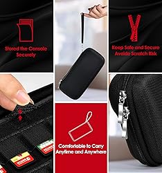 ivoler Carrying Case for Nintendo Switch and NEW