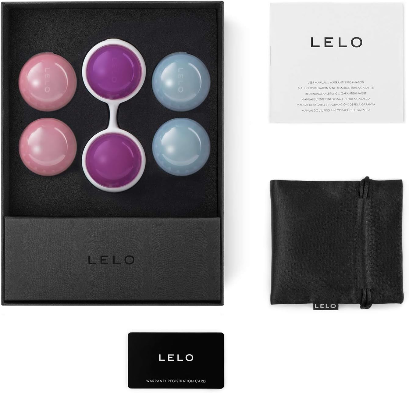 LELO Beads Kegel Balls for Women of All Ages, Premium Silicone Exercise Weighted Balls with String - Image 4
