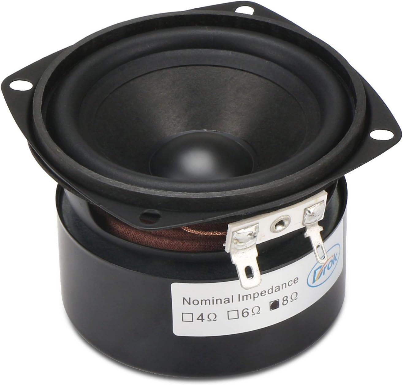 Amazon Co Jp 車載用コンポーネントサブウーファー 方形 8w 15w 90db 外径78ｍｍ フルレンジウーハー 素晴らしい低音出す 2 0 2 1ホームステレオ Diyボックス製作 車 バイク