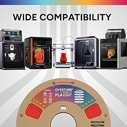OVERTURE PLA Filament 1.75mm PLA 3D Printer