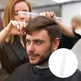 Mozeat Lens Stainless Steel Hair Comb Set 2pcs Rat Tail Flat Top Barber view 5