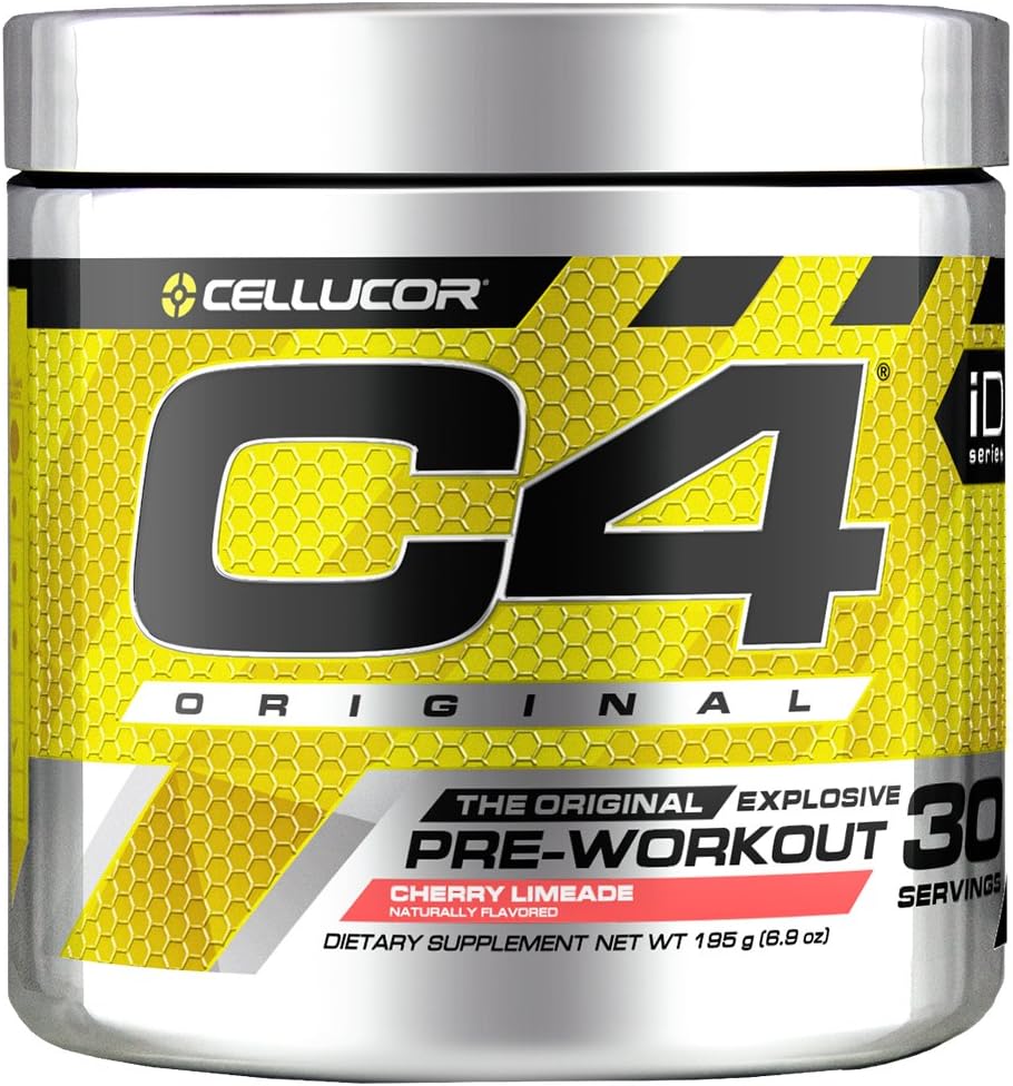 C4 Original Pre Workout Powder ICY Blue Razz | Vitamin C for Immune Support | Sugar Free Preworkout Energy for Men & Women | 150mg Caffeine + Beta Alanine + Creatine | 60 Servings: Health & Personal Care