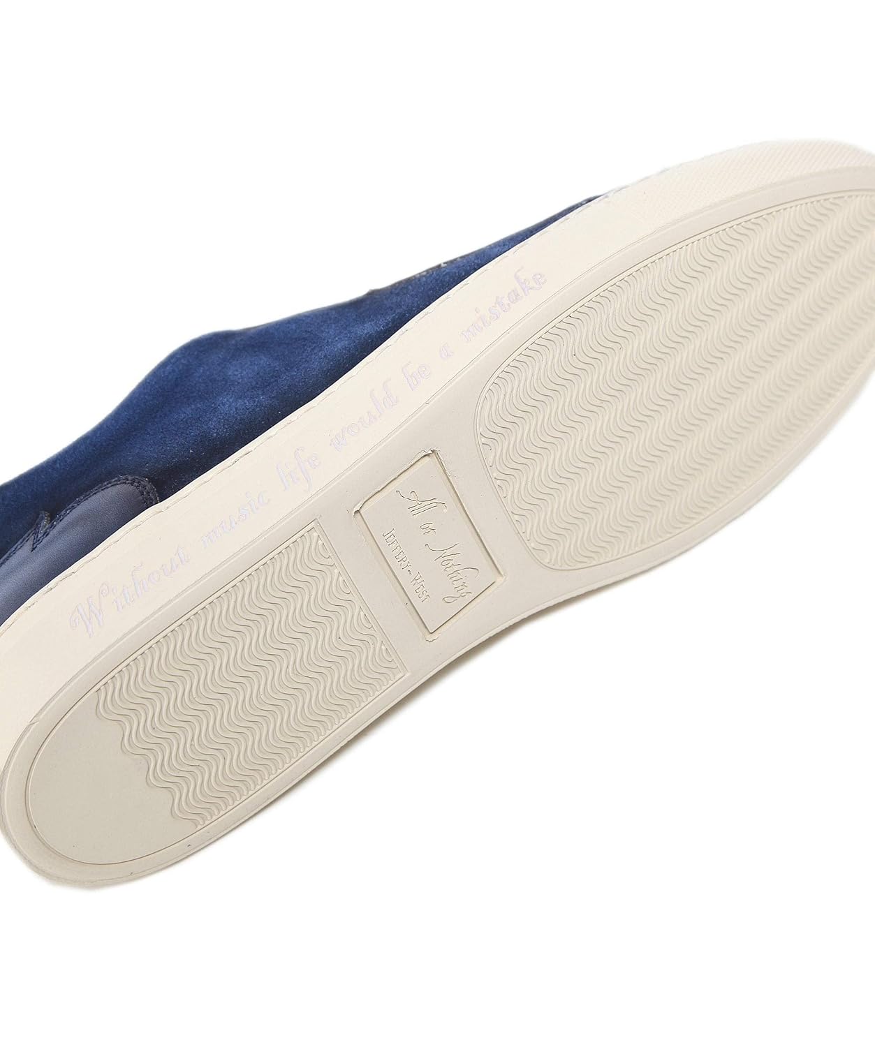 Jeffery-West Mens Suede Apolo Trainers 