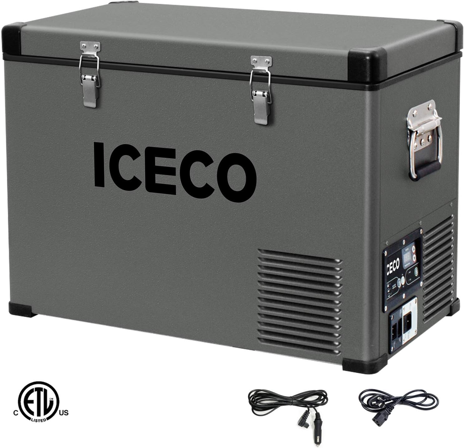 ICECO VL45 12V Portable Refrigerator Freezer Fridge Car Cooler with