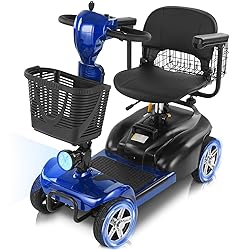 15/30 Miles 4 Wheels Mobility Scooter for