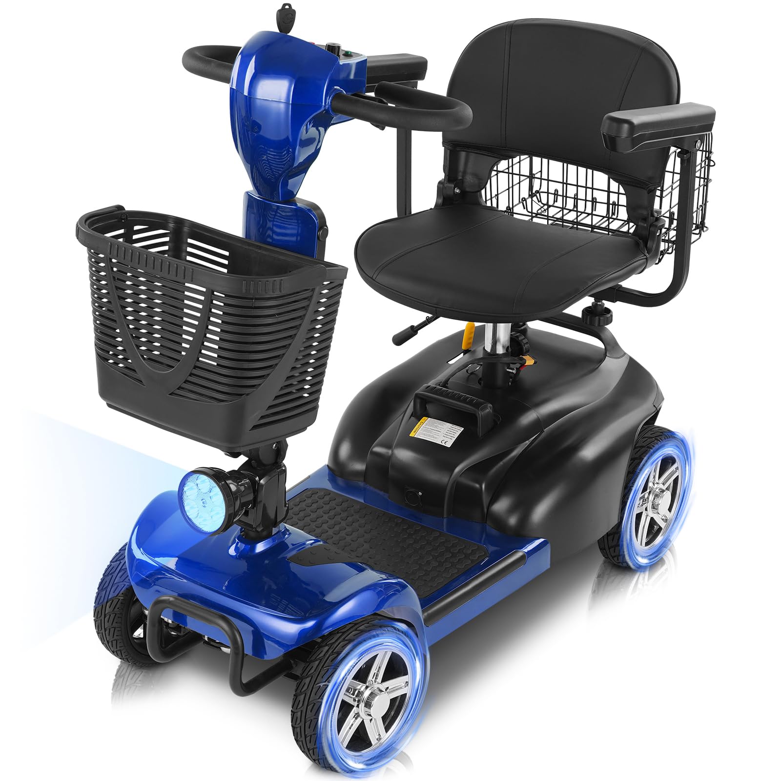15/30 Miles 4 Wheels Mobility Scooter for