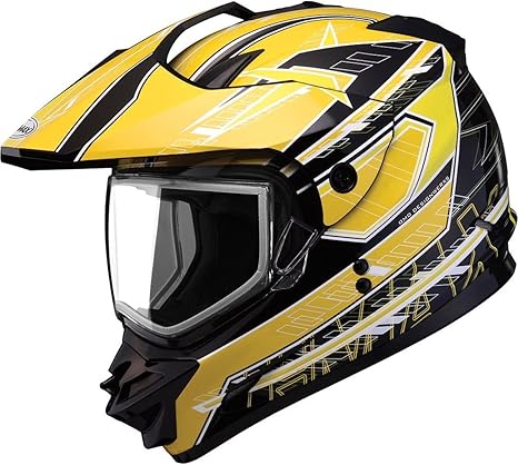 Yellow snowmobile helmet Clearance